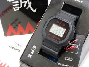 新選組 DW-5600VTSSK-1TJR 限定コラボ 黒 25周年