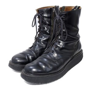 ノックアウトブーツ KNOCKOUT BOOTS サイドジップ ブラック