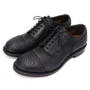 セミブローグ MENDELL LEATHER SOLE ステアハイド メンデル