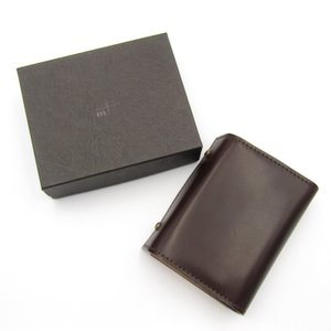 三つ折り財布 millefoglie II CORDOVAN27 ミッレフォッリエ2 コードバン ヌメ革 