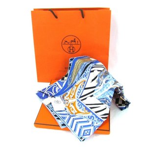 スカーフ 19SS カワ・オラ H003274S カレ ブルー 