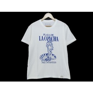 16SS 半袖Tee プリント Tシャツ 白 S LA CONCHA BUENAVISTA