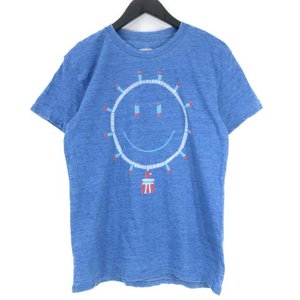 半袖Tシャツ SMILEクルーT  インディゴ 2 メンズ