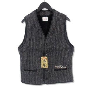 GANGSTERVILLE ギャングスタービル THUG BEACH VEST GSV-18-AW-07 ビーチクロスベスト ラッセル 刺繍 