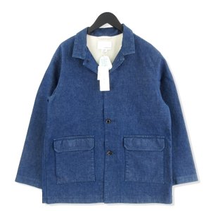 未使用 nanamica Denim Field Jacket SUAS125  インディゴ S タグ付き メンズ