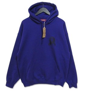 Jesus Parka プルオーバーパーカー プリント パープル 紫 L タグ付き メンズ 中古 27001991