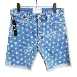 MARBLES マーブルズ デニムショーツ BMPT-01 DENIM SHORTS 星柄 カットオフ