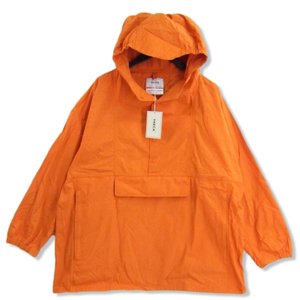 未使用 ANORAK 10401  アノラックパーカー オレンジ M タグ付 メンズ