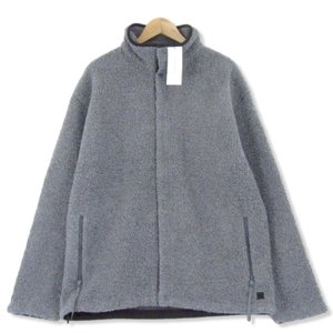 未使用 nanamica SUHF063 nanamican Fleece Jacket チャコールグレー M タグ付き メンズ