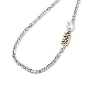 ネックレス SIG CHAIN シグ チェーン K18 ゴールド シルバー