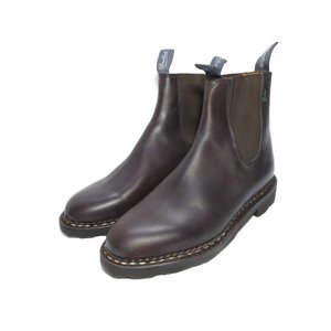 未使用 Paraboot パラブーツ MANEGE GRIFF2 マネージ 169513 サイドゴア チェルシー ブーツ カフェ UK8 箱付ブーツ【中古】40005239