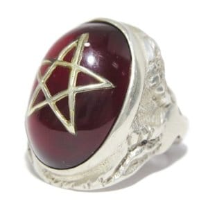 Alex Streeter アレックスストリーター エンジェルハート リング 東京レッド 限定 ANGEL HEART RING 17号 中古【中古】50006153