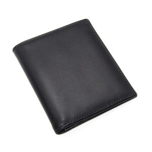 二つ折り財布 札入れ ST975AJR MINI WALLET ロイヤルコレクション カーフ 黒 紫 