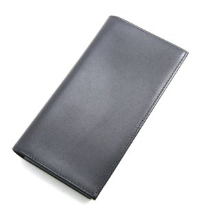 長財布 SLIM LONG WALLET ST2112BEJ カーフ ロイヤルコレクション 黒 紫 レザー 