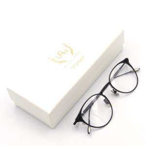 USH / YUICHI TOYAMA アッシュ ユウイチトヤマ メガネフレーム Daniel 03/ブラック×シルバー メガネ 眼鏡 