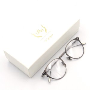 USH / YUICHI TOYAMA アッシュ ユウイチトヤマ メガネフレーム Daniel 04/ガンメタル メガネ 眼鏡