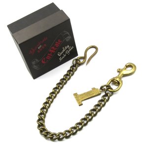 ウォレットチェーン CR-17SS103 NO1 LOGO CHARM WALLET CHAIN BRASS 真鍮 ロゴチャーム 中古 50011702