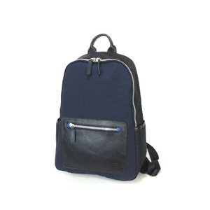 美品 LANVIN en Bleu デイパック ブラック ネイビー リュック