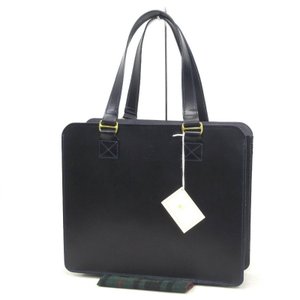 LEATHER TOTE BAG M 02-6152 トートバッグ DARK BLUE ネイビー 紺 ブライドルレザー 