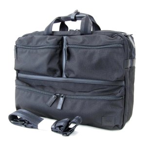 ブリーフケース 859-05605 BOND ボンド 2層式 GAIFU 鎧布 ガイフ ビジネスバッグ 3WAY ブラック