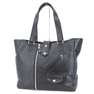 トートバッグ 3109062 RIDERS TOTE BAG レザー ライダース ブラック 黒 バッグ 鞄