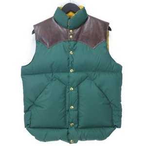 ROCKY MOUNTAIN × WAREHOUSE ウェアハウス ダウンベスト緑 38