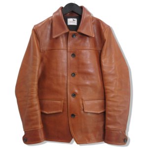 GANGSTERVILLE ギャングスタービル 30'S CAR COAT HORSE HIDE カーコート レザージャケット 馬革