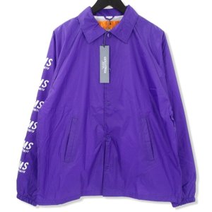 コーチジャケット CLG-JK 019-021 CAMS MOTOR COACH JACKET パープル 紫 M タグ付き