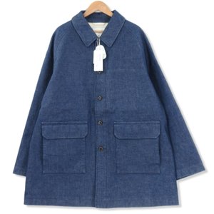 未使用 nanamica Denim Short Field Coat SUBS124インディゴ L タグ付き メンズ