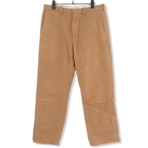 CHINO CLOTH PANTS 13608 チノパンツ コットン 茶 M メンズ