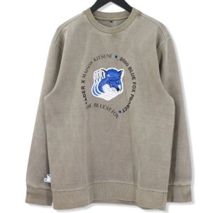ADERERROR × MAISON KITSUNE
Triple fox head sweatshirt A2 ベージュ メンズ