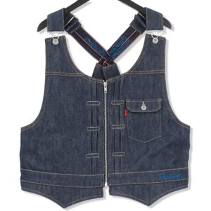 TYPE I VEST YA-VE-U01 タイプ1 ベスト インディゴ XL タグ付き メンズ 中古 70012265