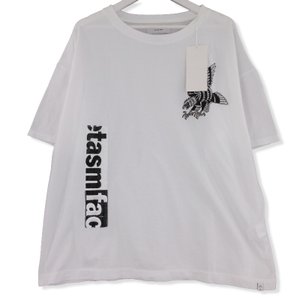 eagle tee YA-TEE-U10 半袖Tシャツ イーグル 刺繍 ホワイト 白 5 タグ付き メンズ 中古 71001381