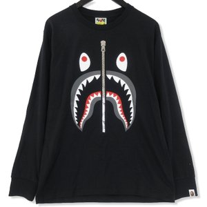 Shark LS Tee 001LTH301013X シャーク 長袖Tシャツ ロング 黒 M