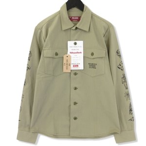 長袖シャツ Fatigue Shirt ファティーグ シャツジャケット オリーブ S メンズ 中古 71002177