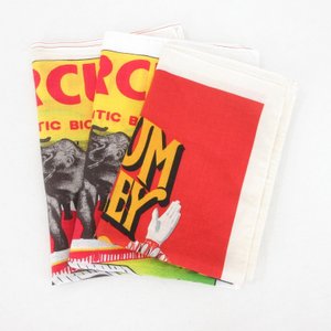 バンダナ まとめ3点セット Circus Print Bandanna CPB2 CPB1 メンズ 小物 中古 90000661