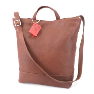 トートバッグ 49S164H fino 2way tote bag 2WAY ショルダーバッグ 栃木レザー 日本製 ブラウン1