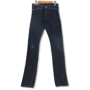 TENDER Co. デニムパンツ TYPE 127 SLIM TAPERED JEANS イギリス製 ボタンフライ ブルー メンズ