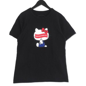 半袖Tシャツ ハローキティ サンリオ プリントT ブラック 黒 L メンズ 中古 92000537