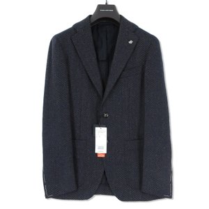 テーラードジャケット 1SVF22K シルク混 ウール 柄 jacket