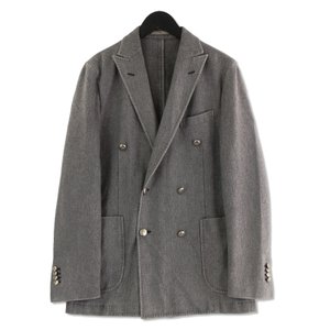 テーラードジャケット ダブルブレスト フランネル COAT 