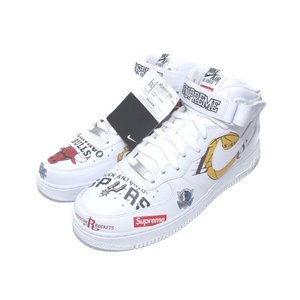 SUPREME × NBA × NIKE AIR FORCE 1 MID AQ8017-100