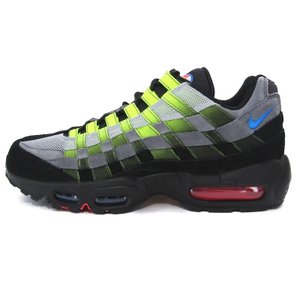 AIR MAX 95 WOVEN AQ0764-001  Black/Photo Blue-Volt 