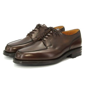 Uチップ MORETON モールトン DARK BROWN BURNISH CALF 