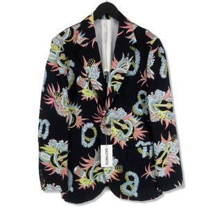 JAMAICA FLOWER SINGLE BREASTED JACKET 18SS