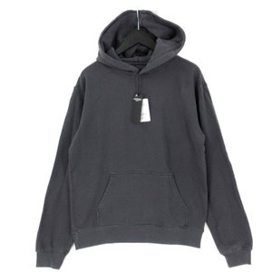 未使用 プルオーバーパーカー MH8213-95VBLK PATCH HOODIE 黒 S タグ付き メンズ