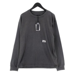 未使用 長袖Tシャツ MF894-49TMSTN プリントTee グレー S タグ付き メンズ