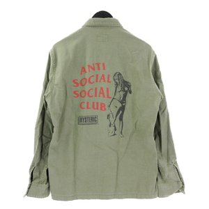 20SS 長袖ミリタリーシャツ Anti Social Social Club 02201AH14