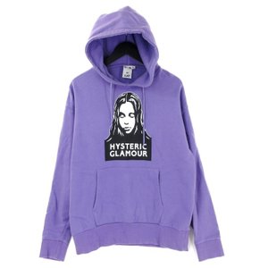 FACE SWEAT HOODIE 5194221 l25周年 パープル 紫 S メンズ 中古