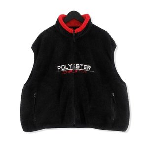 ベスト POLYESTER FLEECE VEST フリース ブラック 黒 L メンズ 中古 20014305